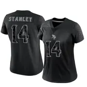 Black Women's Nate Stanley Minnesota Vikings Limited Reflective Jersey