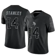 Black Youth Nate Stanley Minnesota Vikings Limited Reflective Jersey