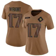 Brown Women's Ryan Wright Minnesota Vikings Limited 2023 Salute To Service Jersey