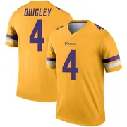 Gold Men's Ryan Quigley Minnesota Vikings Legend Inverted Jersey
