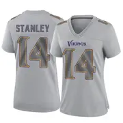Gray Women's Nate Stanley Minnesota Vikings Game Atmosphere Fashion Jersey