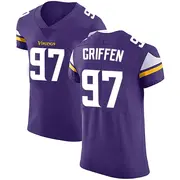 Purple Men's Everson Griffen Minnesota Vikings Elite Team Color Vapor Untouchable Jersey
