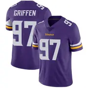Purple Men's Everson Griffen Minnesota Vikings Limited Team Color Vapor Untouchable Jersey