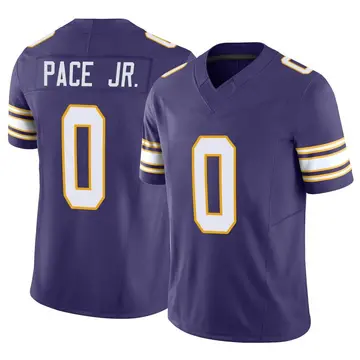 Purple Men's Ivan Pace Jr. Minnesota Vikings Limited Classic Vapor F.U.S.E. Jersey