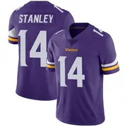 Purple Men's Nate Stanley Minnesota Vikings Limited Team Color Vapor Untouchable Jersey