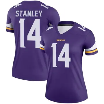 Purple Women's Nate Stanley Minnesota Vikings Legend Jersey