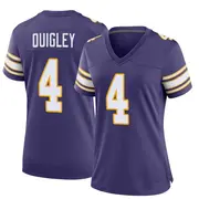 Purple Women's Ryan Quigley Minnesota Vikings Game Classic Jersey