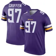 Purple Youth Everson Griffen Minnesota Vikings Legend Jersey