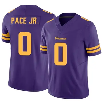 Purple Youth Ivan Pace Jr. Minnesota Vikings Limited Alternate Vapor F.U.S.E. Jersey