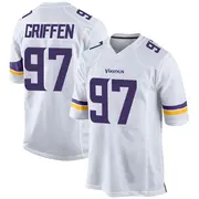 White Men's Everson Griffen Minnesota Vikings Game Jersey