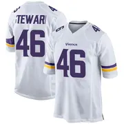 White Men's Reddy Steward Minnesota Vikings Game Jersey