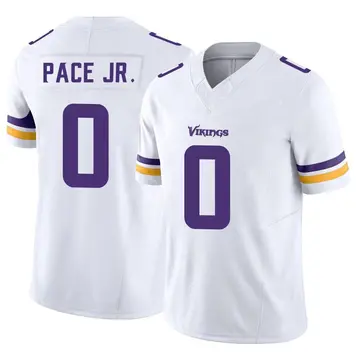 White Youth Ivan Pace Jr. Minnesota Vikings Limited Vapor F.U.S.E. Jersey
